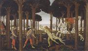 Sandro Botticelli Novella di Nastagio degli Onesti Sweden oil painting artist